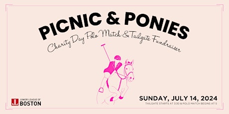 Imagen principal de Picnic & Ponies Charity Day Polo Match and Tailgate with JL Boston
