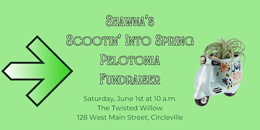 Imagen principal de Shawna's 2024 Scootin' into Spring Pelotonia Fundraiser