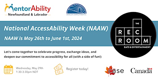 Primaire afbeelding van National AccessAbility Week Event