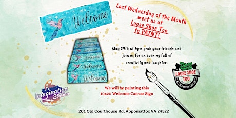 Paint Night @ Loose Shoe Too