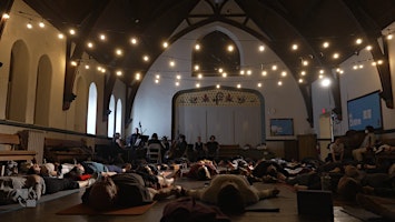 StringFlo, a yoga class accompanied by a live string quintet.