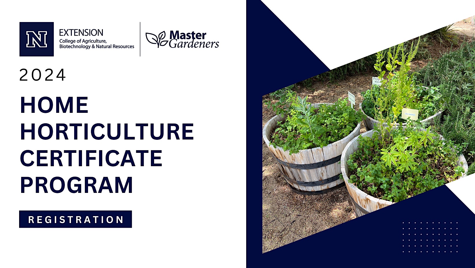 Home Horticulture Certificate Program 2024 (Statewide)