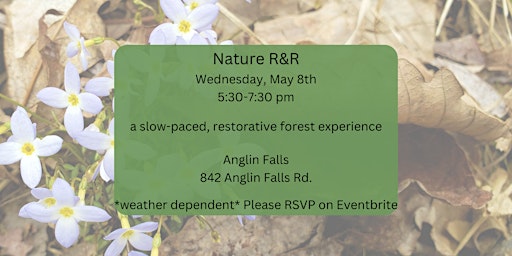 Imagem principal do evento Nature R&R