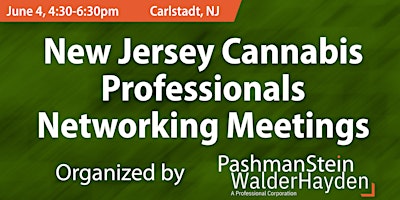 Imagen principal de New Jersey Cannabis Professionals Networking Meetings