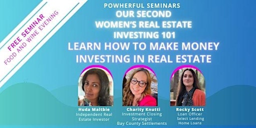 Imagem principal do evento Women's Real Estate Investing 101 Seminar