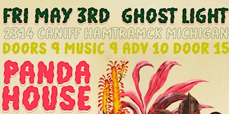 Panda House, Death Dance, Clipboards LIVE @ Ghost Light