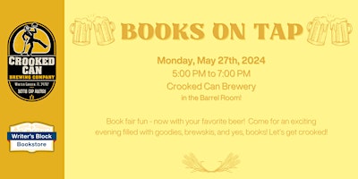 Books on Tap (May) primary image