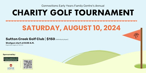 Imagem principal do evento Connections' Annual Charity Golf Tournament