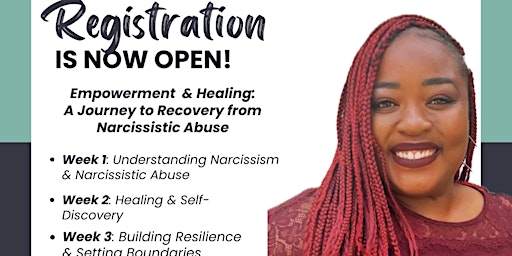 Primaire afbeelding van Empowerment & Healing- A Journey to Recovery from Narcissistic Abuse