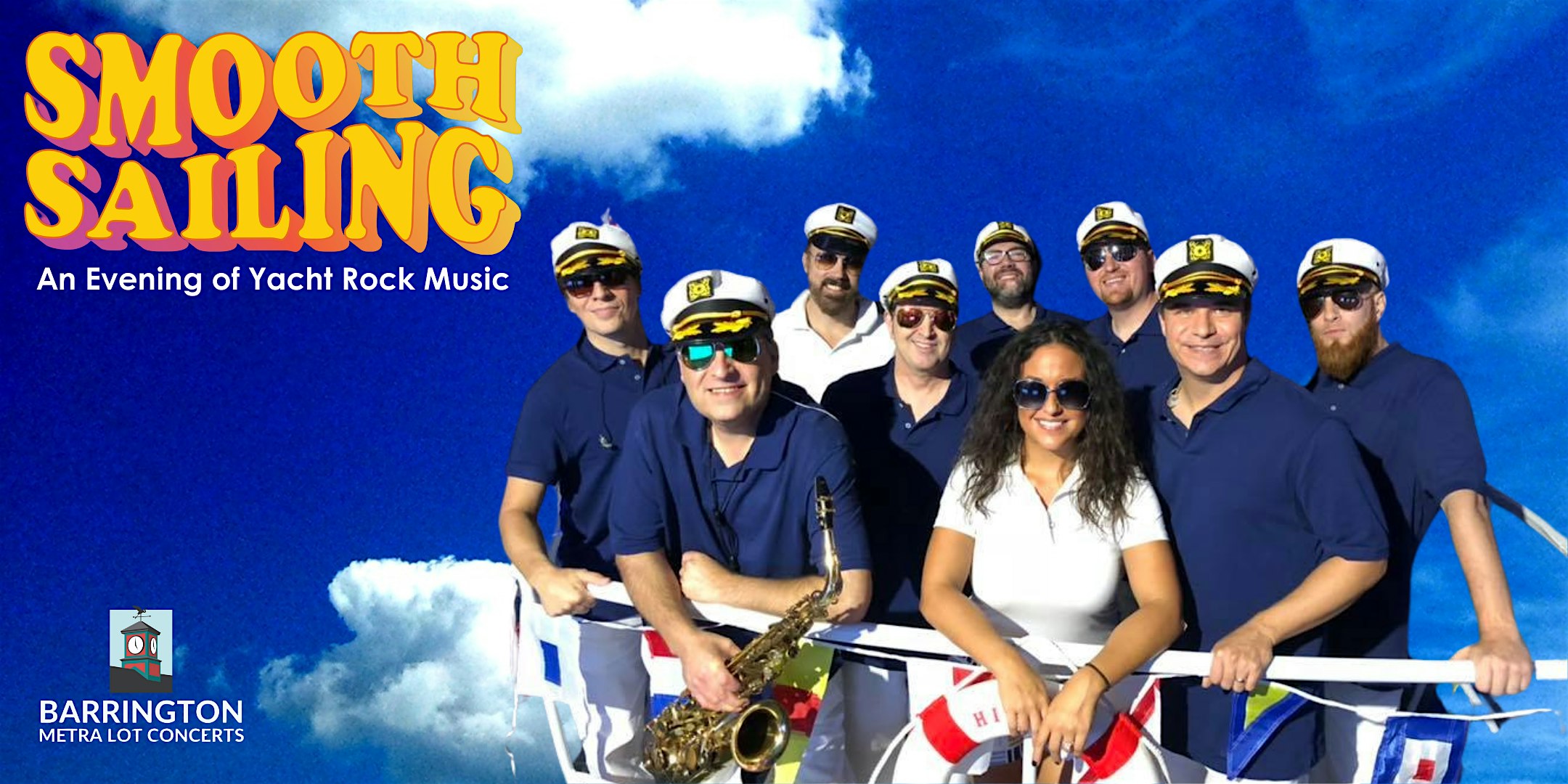 Metra Lot Concert: Smooth Sailing \u2014 A Night of Yacht Rock Music