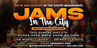 Jams In The City: Cinco De Mayo Edition primary image