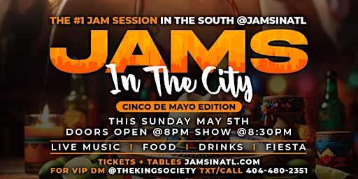 Jams In The City: Cinco De Mayo Edition primary image