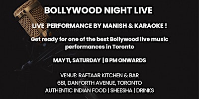 Bollywood Night Live | Live Performance by Manish | Bollywood Party Night  primärbild