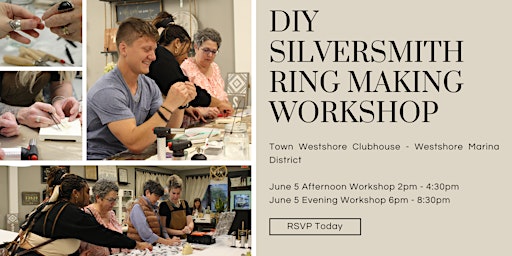 Immagine principale di DIY Silversmith Ring Making Workshop - Afternoon Event 