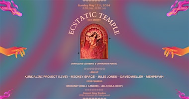 Primaire afbeelding van Ecstatic Temple - Rave Edition: Conscious Clubbing and Community Portal