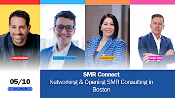 SMR Connect: Networking & Opening SMR Consulting in Boston - Buy 1 get 2 primary image