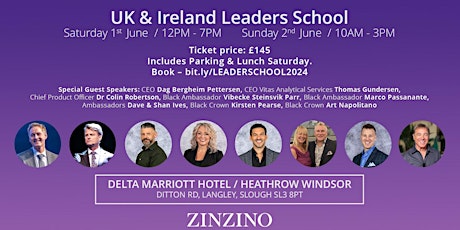 Zinzino Leader School 2024 - London