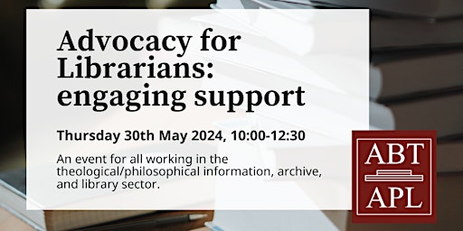 Hauptbild für Advocacy for Librarians: engaging support (online training)