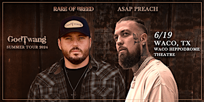 Primaire afbeelding van Rare of Breed  & ASAP Preach LIVE in Waco, TX - FREE SHOW!