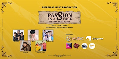 Imagem principal do evento Passion In A Stage: Concert for a Cause