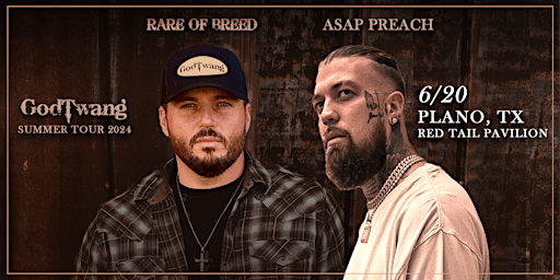 Primaire afbeelding van Rare of Breed & ASAP Preach LIVE in Plano, TX - FREE SHOW