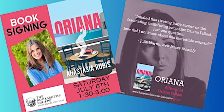 The BookSmiths Shoppe Presents: Author Anastasia Rubis "Oriana"