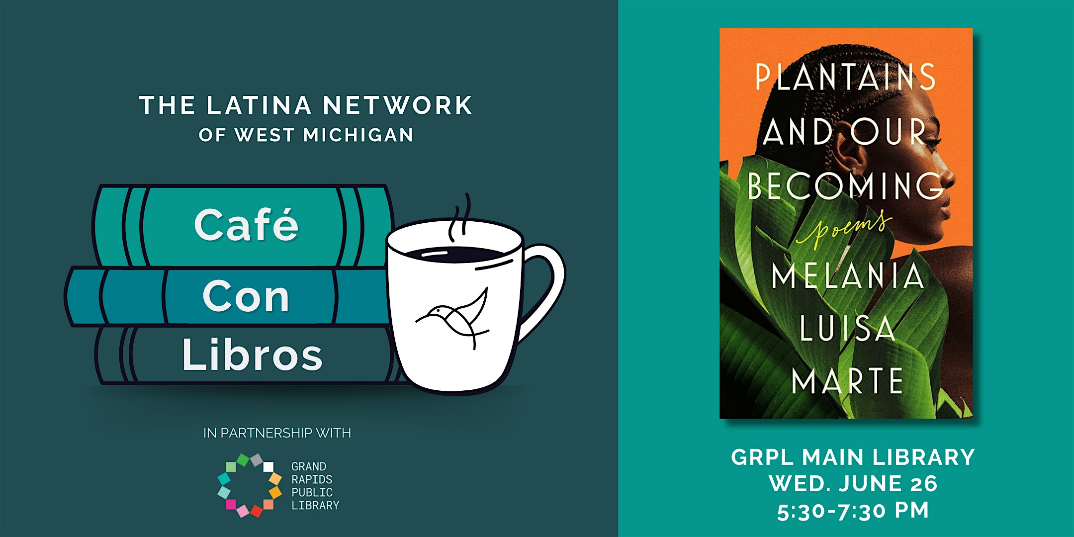 Caf\u00e9 Con Libros Book Club: Plantains and Our Becoming