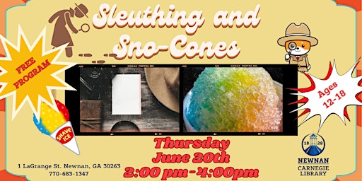 Sleuthing and Sno-Cones primary image