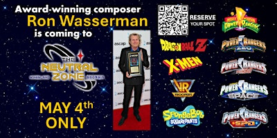 Open House: May 4-5 - Special Guest RON WASSERMAN and TREKaoke with Alan Ross Entertainment primary image