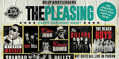 Primaire afbeelding van THE PLEASING - EVERY SATURDAY AT BILLY'S