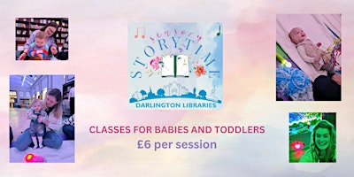 Sensory Storytime @Darlington Library (19th June) - Baby 0-13 months primary image
