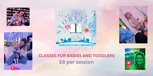 Primaire afbeelding van Sensory Storytime @Darlington Library (5th June) - Baby 0-13 months