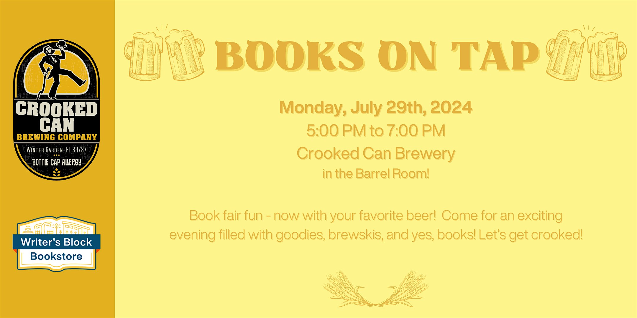 Books on Tap (July)
