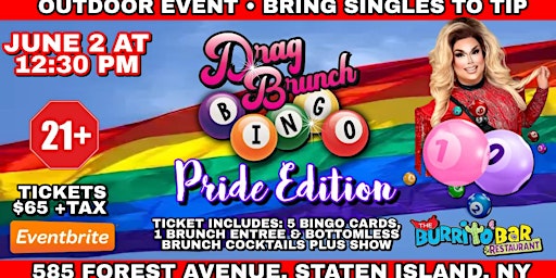 Imagem principal do evento Drag Queen Bingo Brunch: Pride Edition