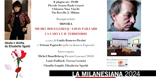 Hauptbild für MOSTRA MICHEL HOUELLEBECQ / LOUIS PAILLARD. LA CARTA E IL TERRITORIO