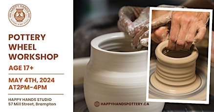 Wheel Throw  Pottery Workshop In Brampton