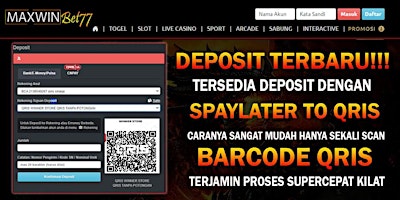 Immagine principale di Slot Bank Jago : Maxwinbet77 Agen Slot Resmi Minimal Deposit 5000 Gampang 