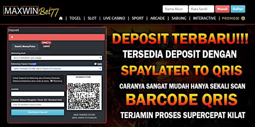 Imagem principal de Slot Bank Jago : Maxwinbet77 Agen Slot Resmi Minimal Deposit 5000 Gampang