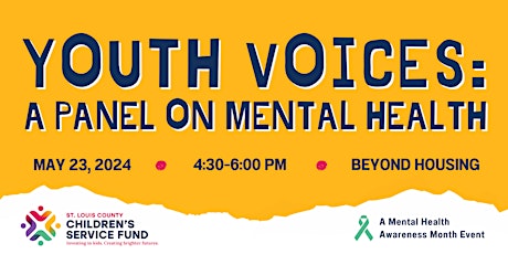 Youth Voices: A Panel on Mental Health