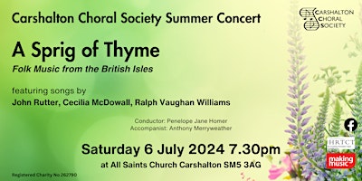 Image principale de Summer Concert - A Sprig of Thyme