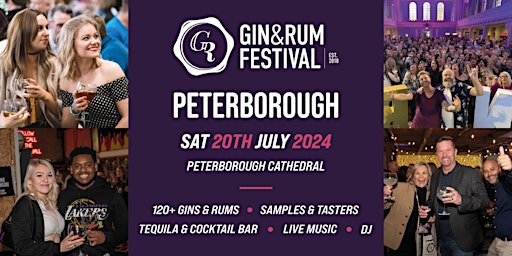Primaire afbeelding van Gin & Rum Festival - Peterborough - 2024