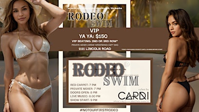Rodeo Swim MSW Fashion Show