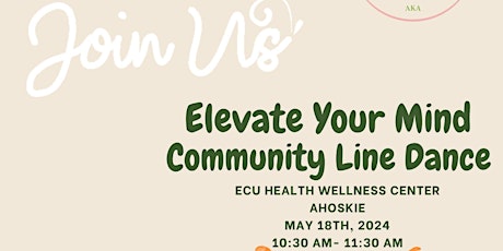 Elevate Your Mind Community Line Dance