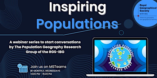Hauptbild für Inspiring Populations Webinar: Suzanne Beech