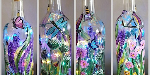 Imagem principal do evento Sippin & Painting Bottles