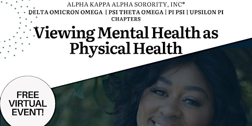Viewing Mental Health as Physical Health primary image