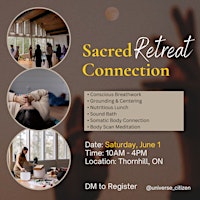 Immagine principale di Sacred Connection Women's Retreat 
