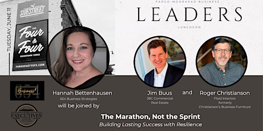 LEADERS LUNCHEON: The Marathon, Not the Sprint primary image