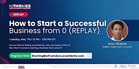Imagen principal de How to Start a Successful Business from 0 (REPLAY)
