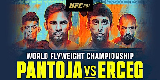 Primaire afbeelding van UFC 301: Pantoja vs. Erceg  | Jonathan Martinez vs José Aldo